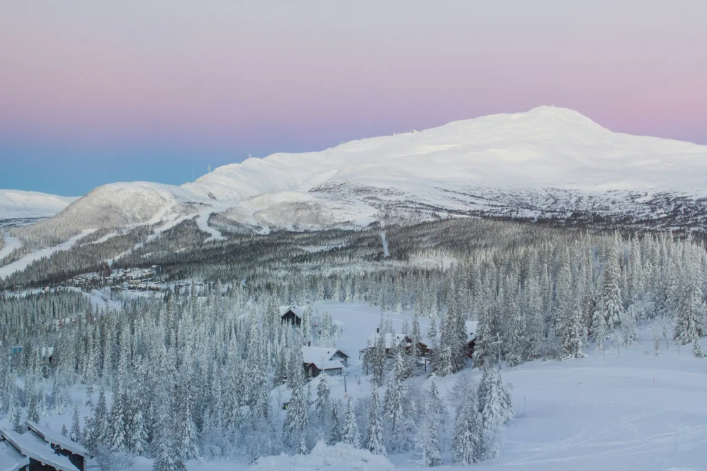 Winter in zweden