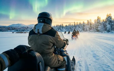 Hoe werkt een snowmobile tour?