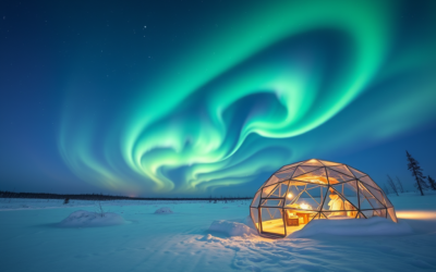 Noorderlicht in april 2027 in Finland, wat is realistisch