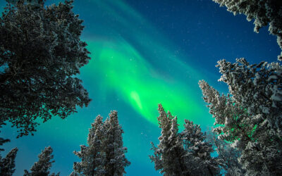 Noorderlicht spotten bij Ivalo zonder gids, handige plekken