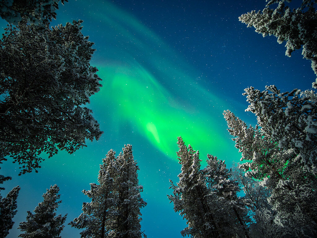 AURORA-ivalo Aurora in Ivalo zonder gids bekijken