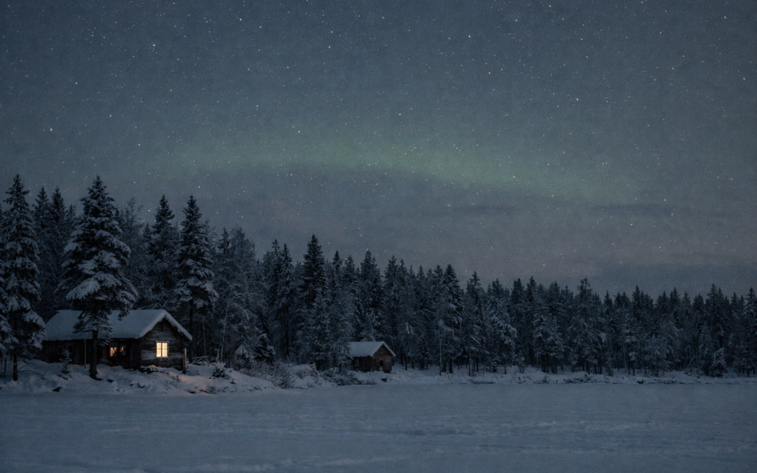 Hoe ver moet je weg van licht voor het noorderlicht