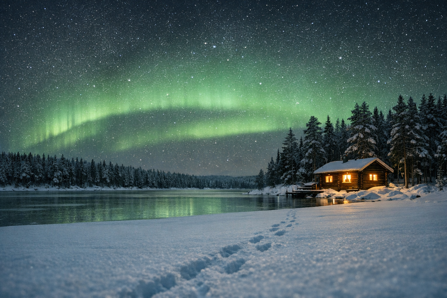 noorderlicht-lapland-winter-2026 Noorderlicht in Lapland winter 2026: wat kun je verwachten