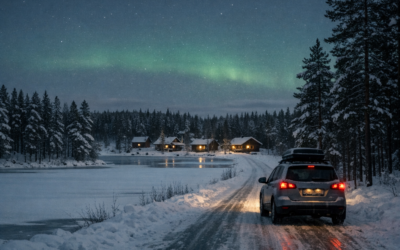Zelf rijden in Lapland in de winter, is dat veilig