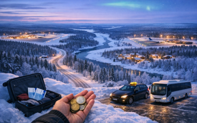 Vliegen naar Ivalo vs Rovaniemi, wat is goedkoper