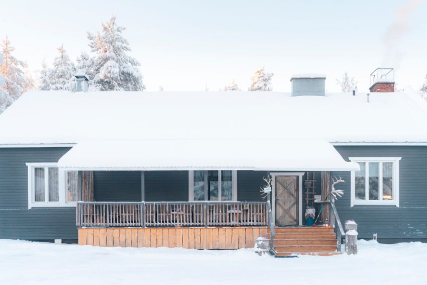 Sfeerbeeld van de winterreis Ajakka Lodge
