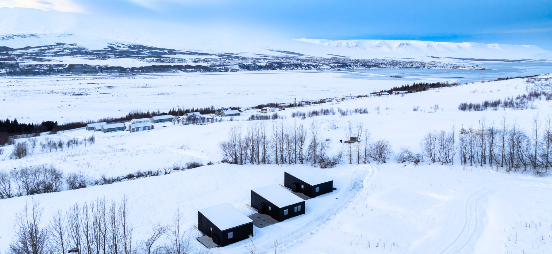 Winterlandschap tijdens Bijzonder overnachten in Noord-IJsland fly & drive
