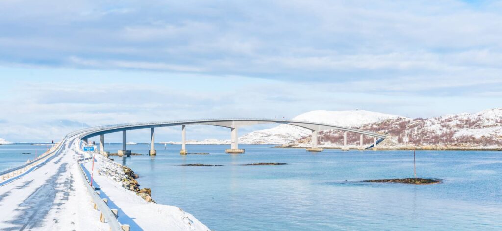 Winterlandschap tijdens Fins Lapland en Noorse fjorden fly & drive