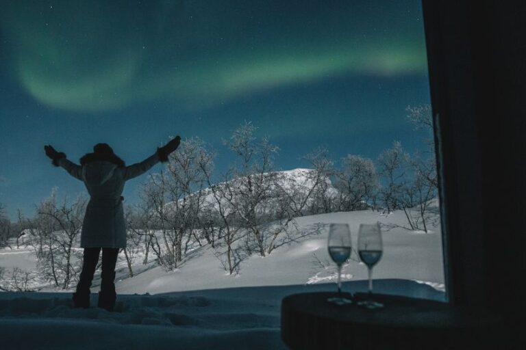 Omgeving van Fins Lapland en Noorse fjorden fly & drive