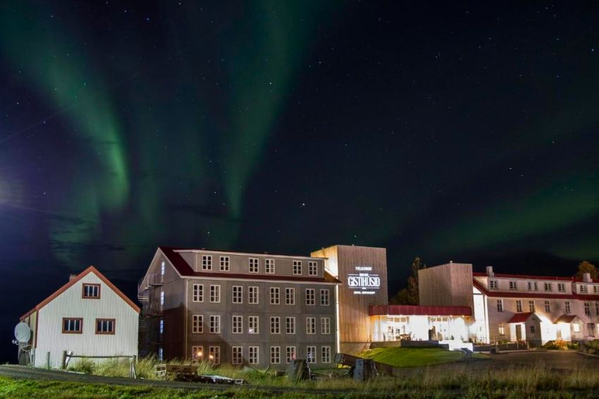 Gistihúsið – Lake Hotel Egilsstaðir tijdens een winterreis