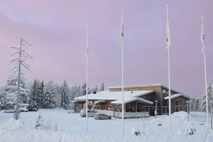 Sfeerbeeld van de winterreis Husky- en sneeuwavontuur Salla