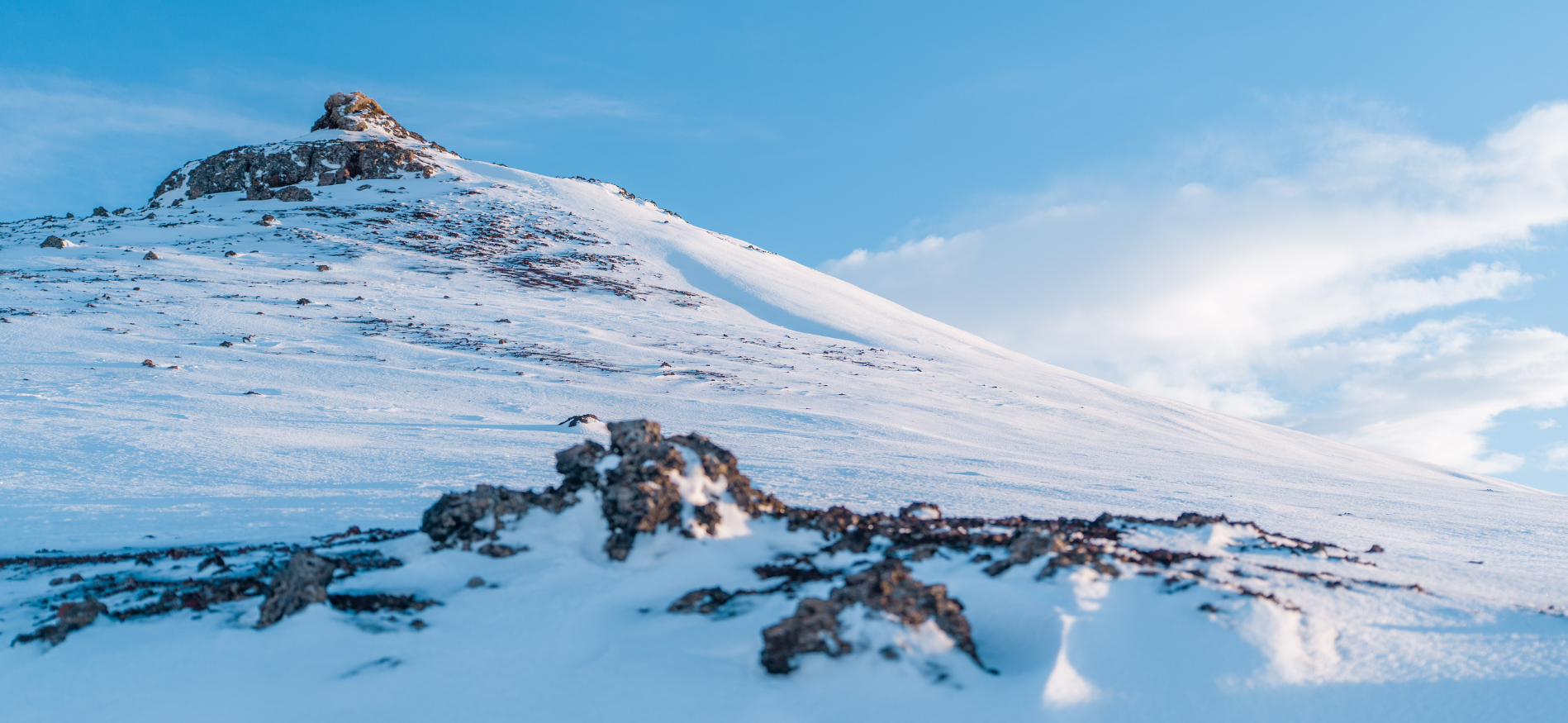 Winterlandschap tijdens Luxe en design in Noord-IJsland fly & drive