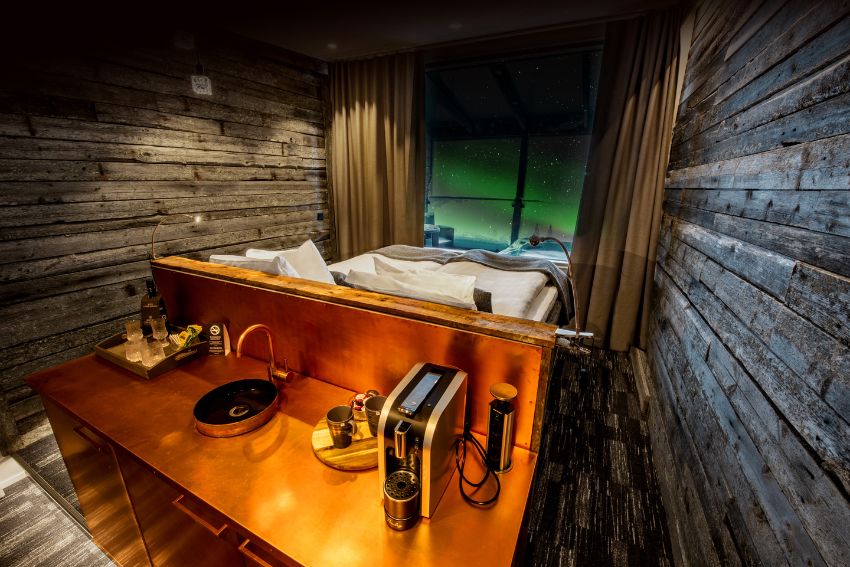 Winteractiviteit tijdens Midweek Aurora View Suites