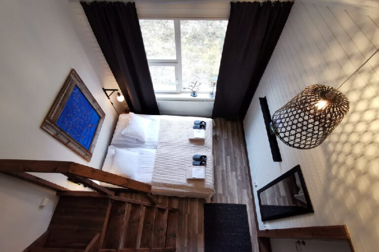 Winteractiviteit tijdens Midweek Mattarahkka Lodge