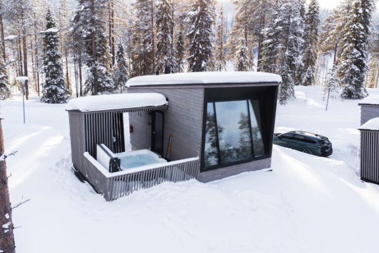 Winteractiviteit tijdens Midweek Salla Wilderness Lodges