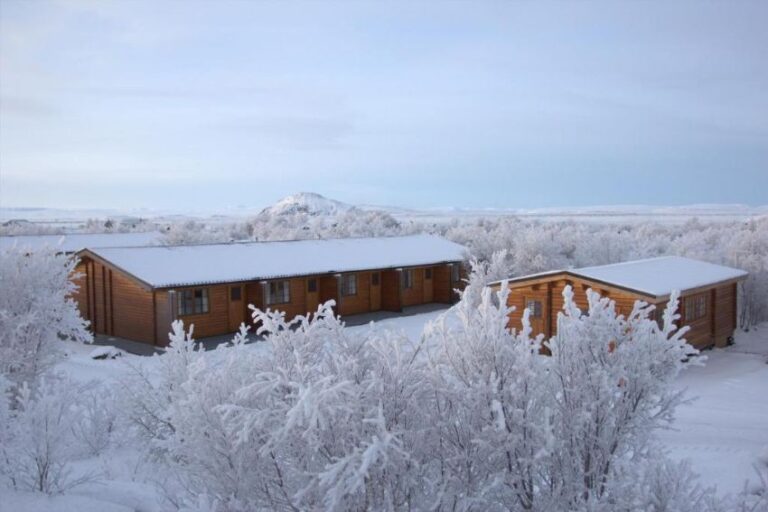 Winteractiviteit tijdens Noorderlicht Farmstay in Mývatn