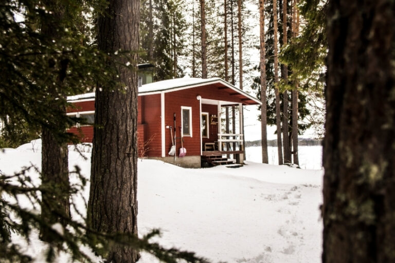 Sfeerbeeld van de winterreis Ollila Lodge