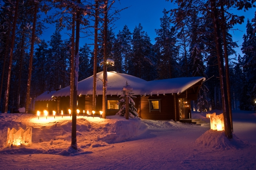 Omgeving van Ollila Lodge