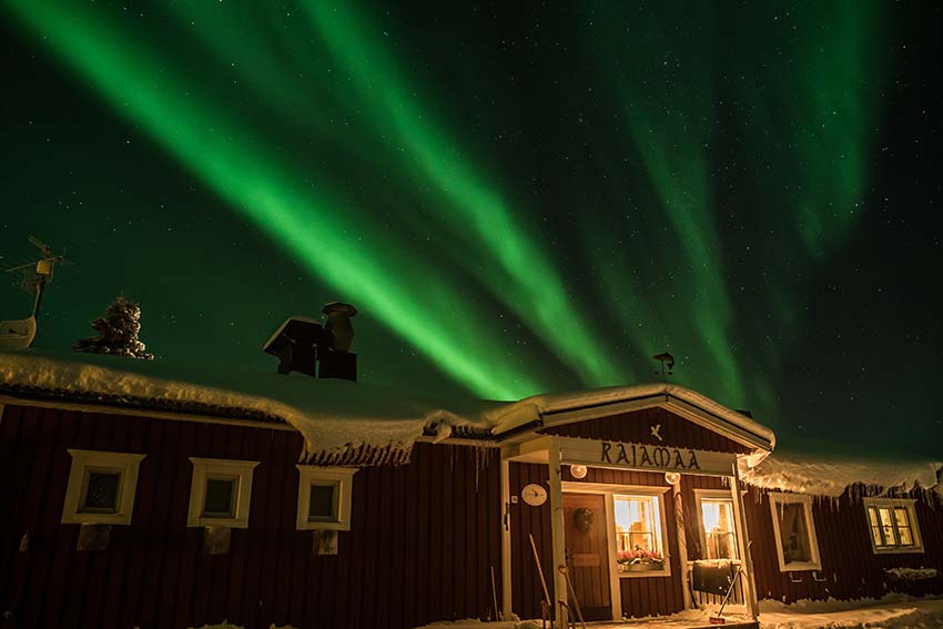 Sfeerbeeld van de winterreis Rajamaa Lodge