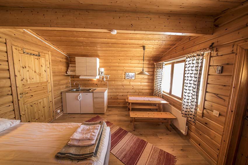 Winteractiviteit tijdens Rajamaa Lodge