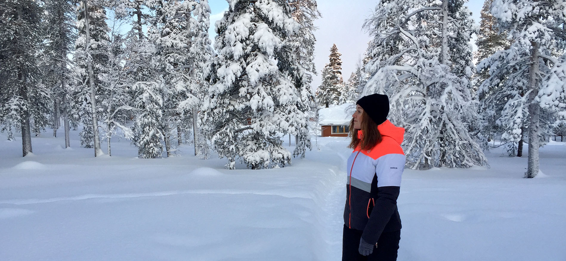 Winterlandschap tijdens Sneeuwavontuur Jeris