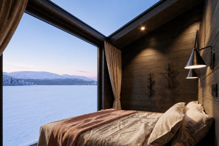 Sfeerbeeld van de winterreis Sneeuwavontuur Kelo Resort