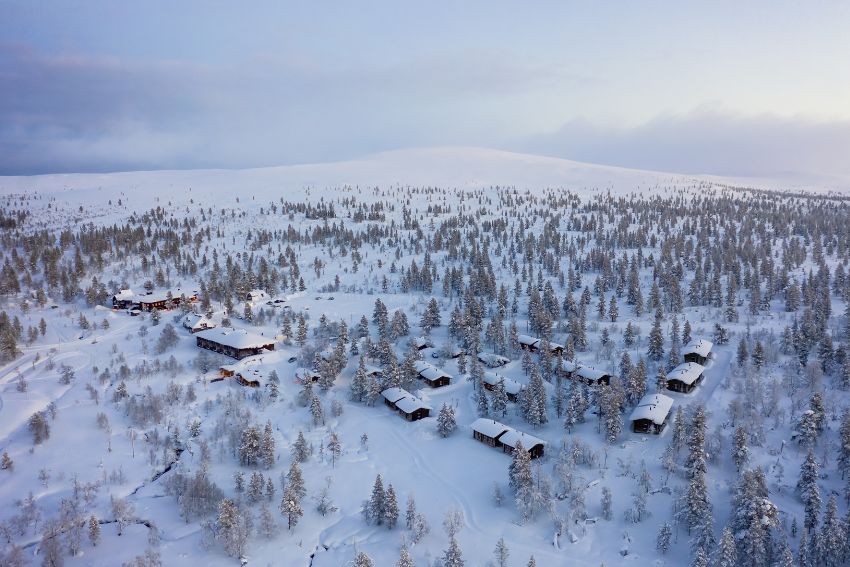 Sfeerbeeld van de winterreis Sneeuwavontuur Kiilopää
