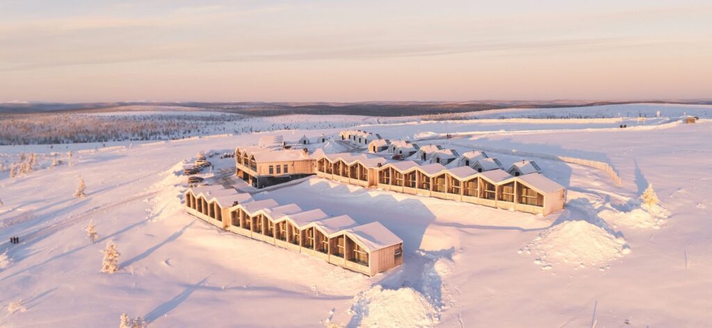 Winterlandschap tijdens Sneeuwavontuur Star Arctic