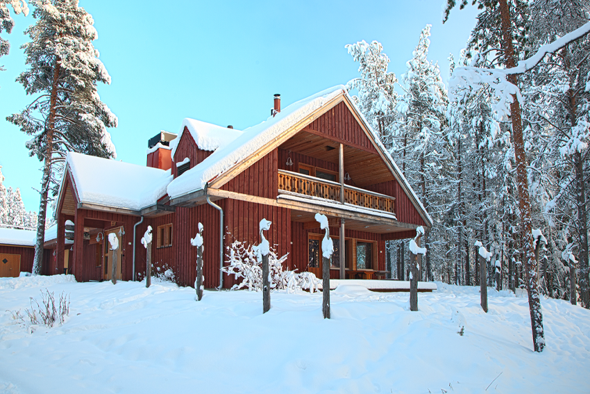 Sfeerbeeld van de winterreis Sneeuwavontuur Torassieppi