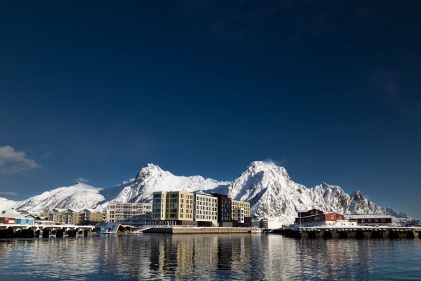Thon Hotel Svolvaer tijdens een winterreis