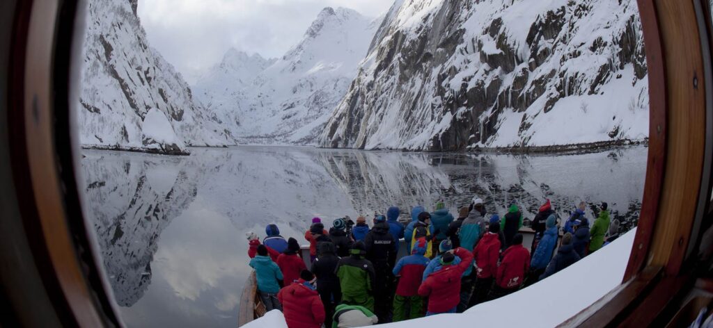 Winterlandschap tijdens Voorjaarsreis Lapland, Lofoten en Hurtigruten