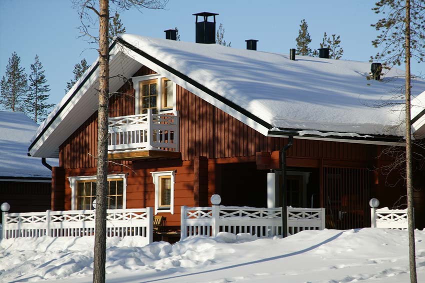 Sfeerbeeld van de winterreis Winterwonderland week Levi