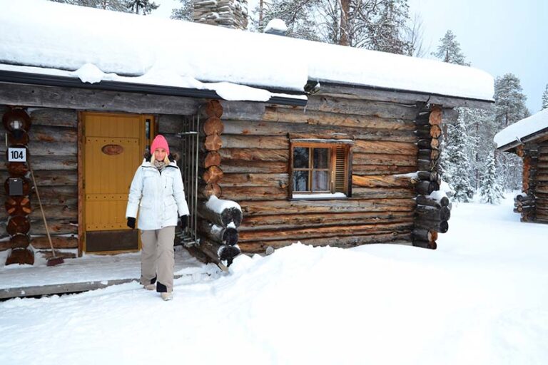 Sfeerbeeld van de winterreis Winterwonderland week Luosto