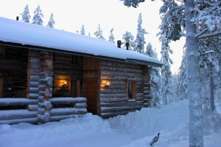 Sfeerbeeld van de winterreis Winterwonderland week Saariselkä